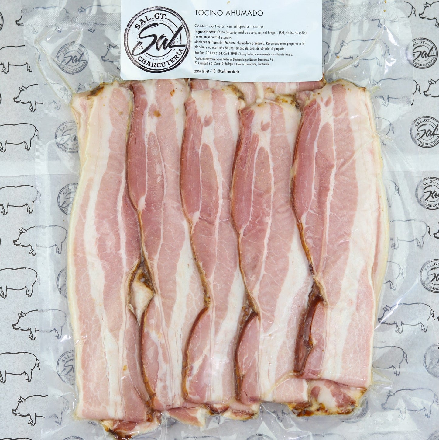 Tocino Curado en Miel