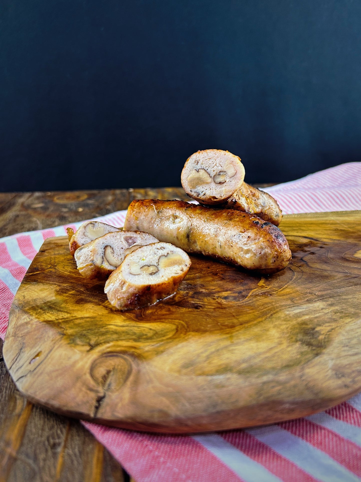 Salchicha Pollo Shitake