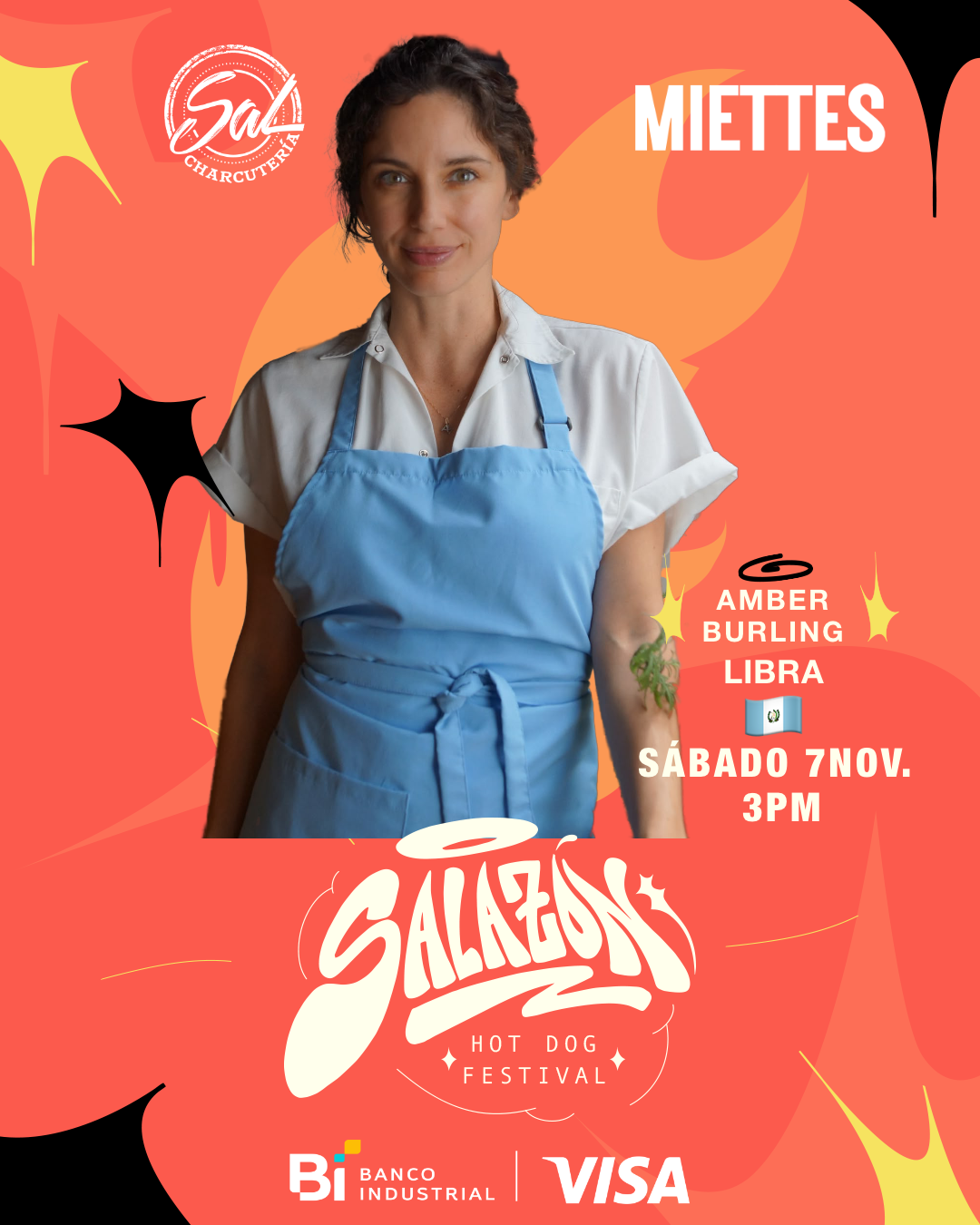 Amber Burling (Libra) Sábado 3:00 PM