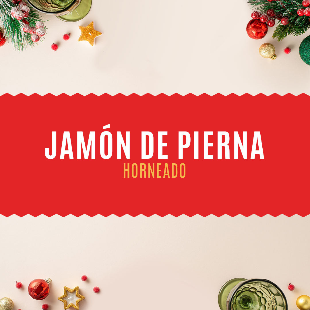 Jamón de pierna horneado