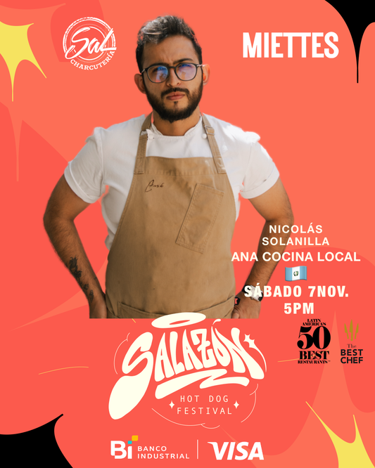 Nicolás Solanilla (Ana Cocina Local) Sábado 5:00 PM