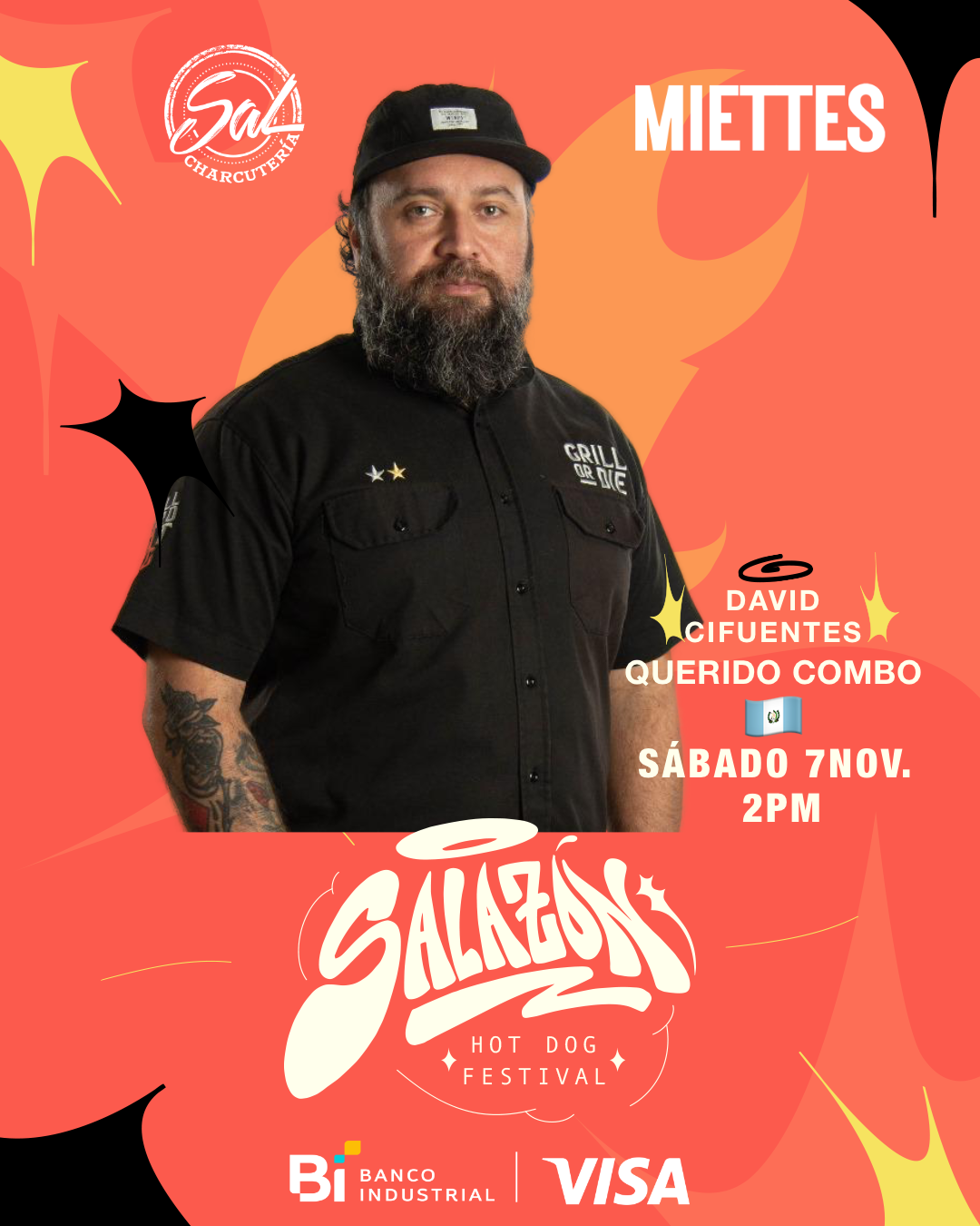 David Cifuentes (Querido Combo) Sábado 2:00 PM